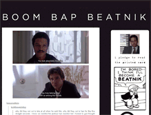 Tablet Screenshot of boombapbeatnik.com